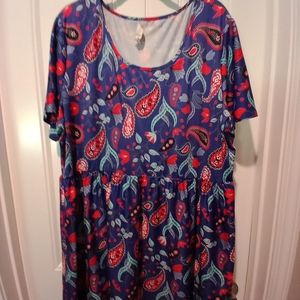 Leading star paisley blouse
